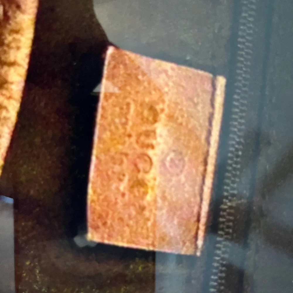 Gucci Blue Denim Tote with Brown Leather Straps - Picture 6 of 11